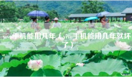 vivo手机能用几年（vivo手机能用几年就坏了）