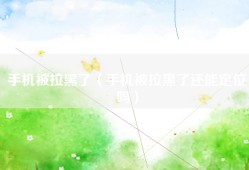 手机被拉黑了（手机被拉黑了还能定位吗）
