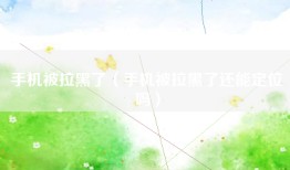 手机被拉黑了（手机被拉黑了还能定位吗）