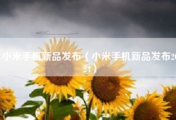 小米手机新品发布（小米手机新品发布2024）