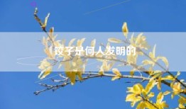 饺子是何人发明的