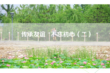 传承友谊 不忘初心(二)